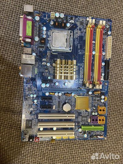 Материнская плата 775