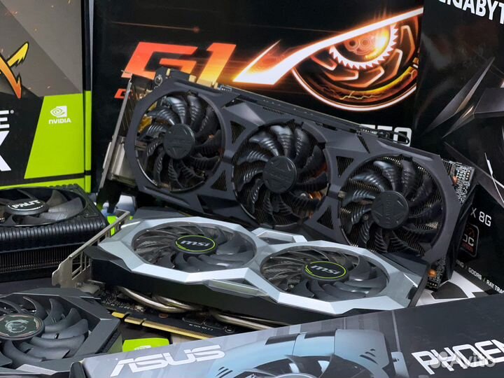Видеокарты Продажа Обмен RTX GTX