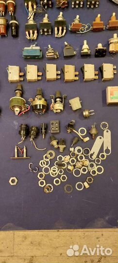 Переключатель тумблер кнопка СССР много разных