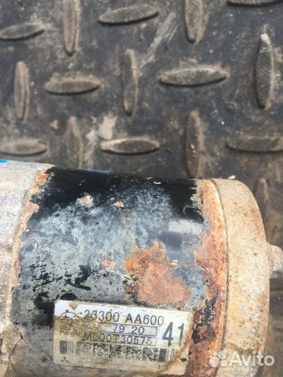 Стартер Субару импреза g12 на запчасти