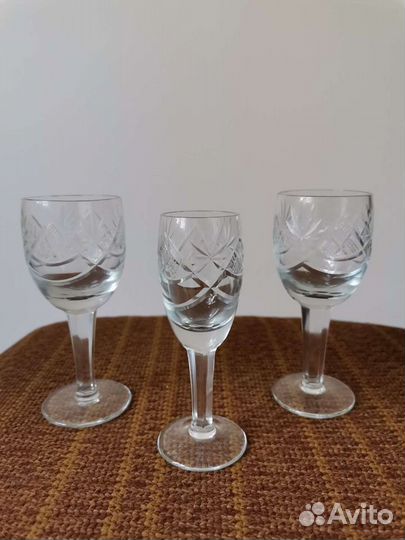 Хрустальные стопки