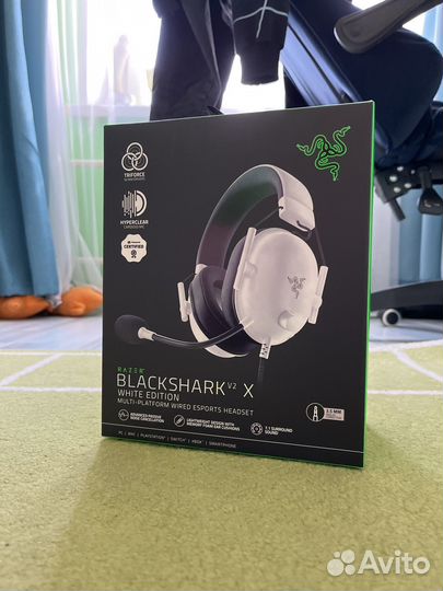 Наушники razer blackshark v2 запечатаные
