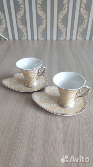 Кофейная пара фарфор