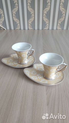 Кофейная пара фарфор