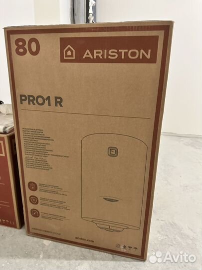 Бойлер водонагреватель 80 л ariston новый