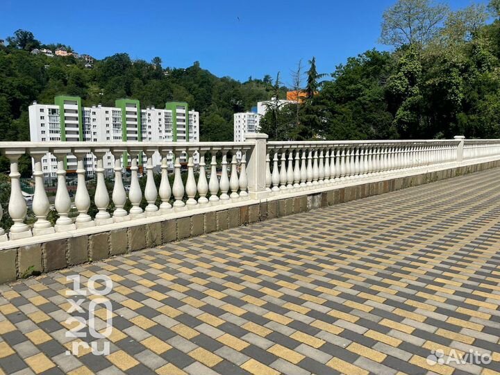 Тротуарная плитка, брусчатка, бордюры