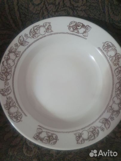 Тарелки полупорционные СССР