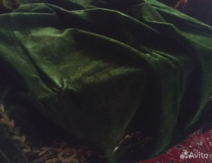 Скатерть1900-1910 г.Длинноворсовый высечной бархат