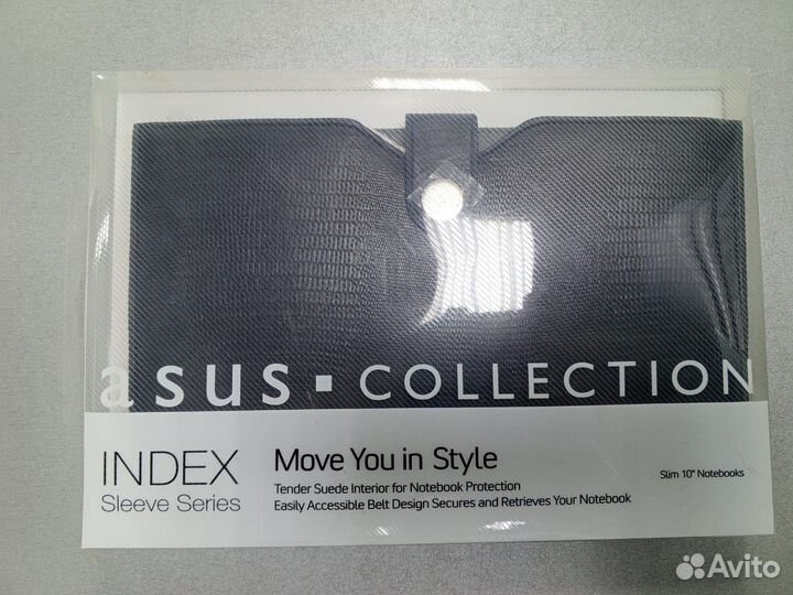 Чехол asus index sleeve (черный) 10