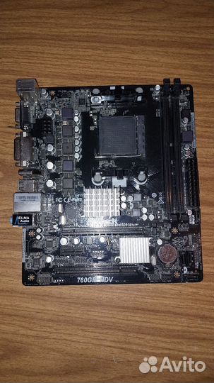 Материнская плата ASRock 760GM-HDV am3