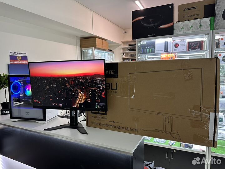 Игровой Монитор gigabyte M28U UHD IPS 144Гц