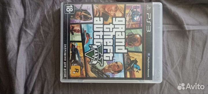 Диск gta 5 ps3