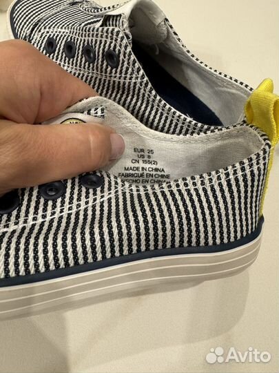 Слипоны кеды hm 25