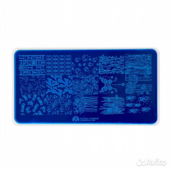 Диск для стемпинга Global Fashion #-35