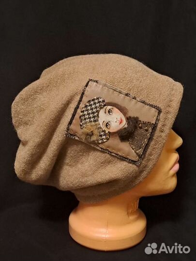 Шапка бини женская