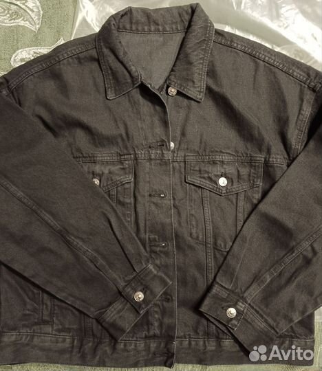 Джинсовая куртка женская Pull & bear XL