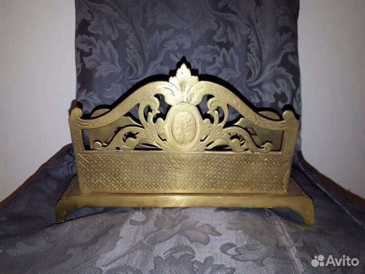 Старинный Письменный Прибор Чернильница