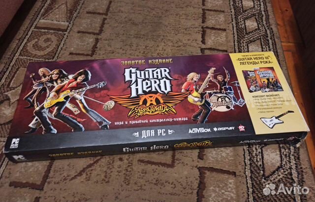 Guitar Hero: Aerosmith Gold Edit для PC с гитарой