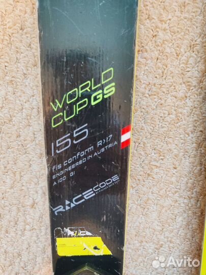 Горные лыжи Fischer Rc4 Worldcup GS 155