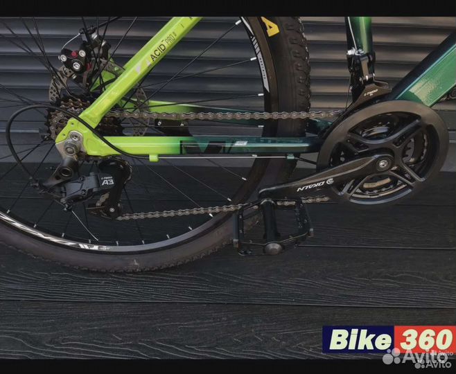 Велосипед горный алюминиевый на пром подшипниках