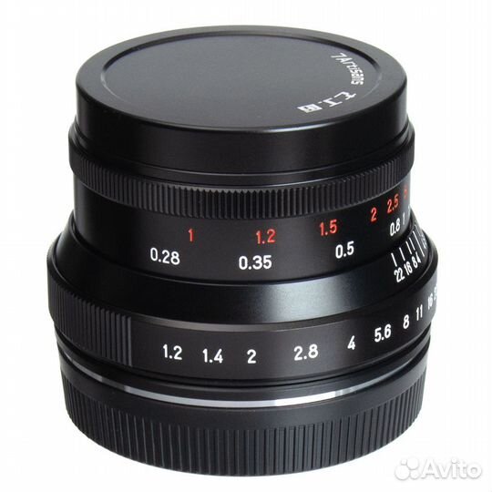 Объектив 7artisans 35mm F1.2 II Sony E, черный