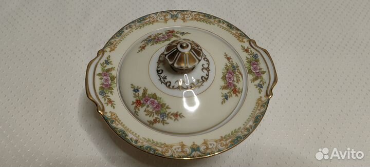Сахарница Noritake.Фарфор Япония Japan, 1918 г