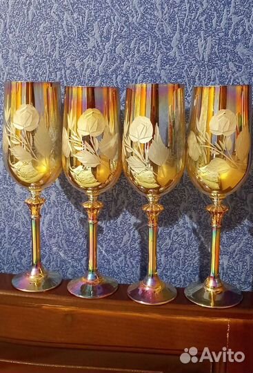 Хрустальные фужеры