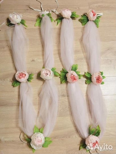 Прокат Свадебных украшений на авто