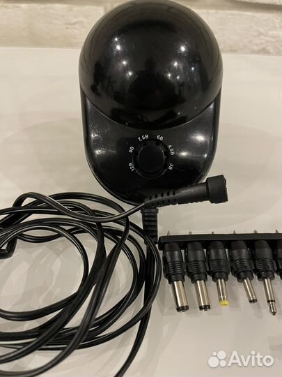 Блок питания 3-12 v с комплектом штекеров