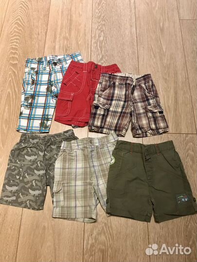 Вещи на мальчика. Шорты и рубашки