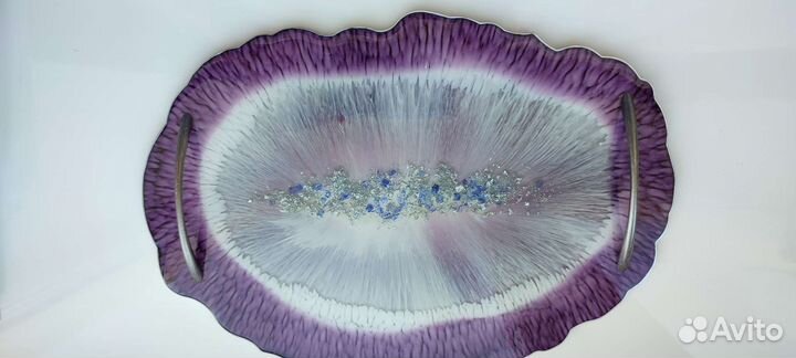 Поднос из стекла