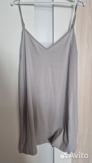 Платье серебристое Lost Ink Plus Size