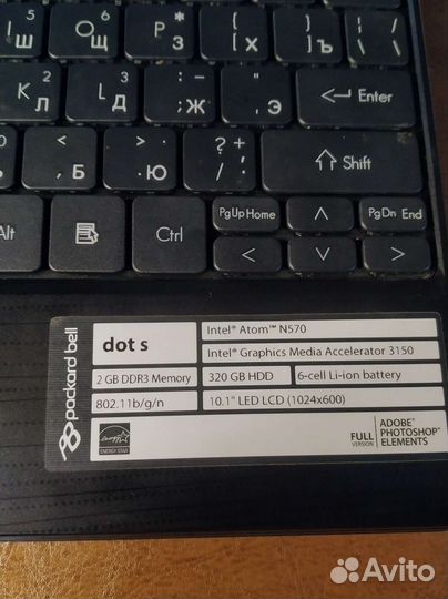 Нетбук Packard Bell