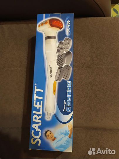 Массажер с инфракрасным прогревом ScarlettSC-206