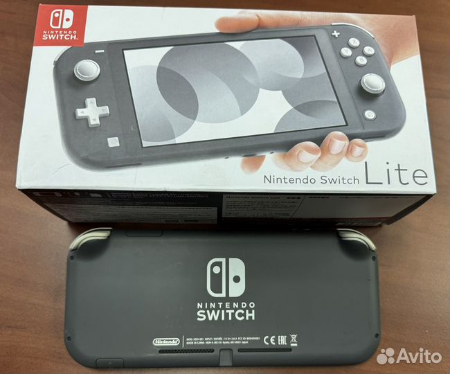 Nintendo switch lite с играми