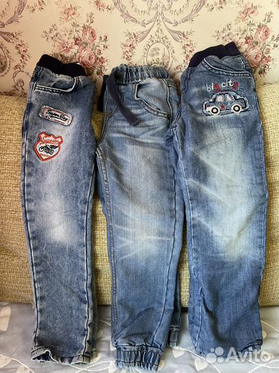 Вещи пакетом для мальчика 110см