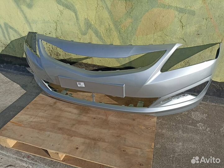 Бампер передний Hyundai Solaris 2014-2017
