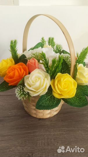 Букеты из мыла ручной работы