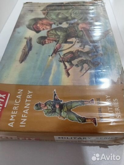 Airfix. Американская пехота. Масштаб 1/32