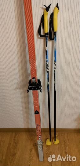 Лыжи беговые и ботинки