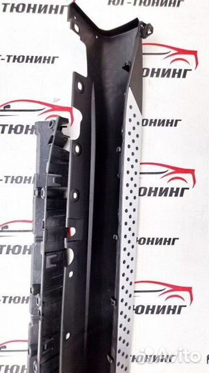 Новые силовые пороги на X5 E70