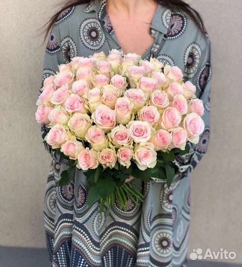 Цветы розы букет