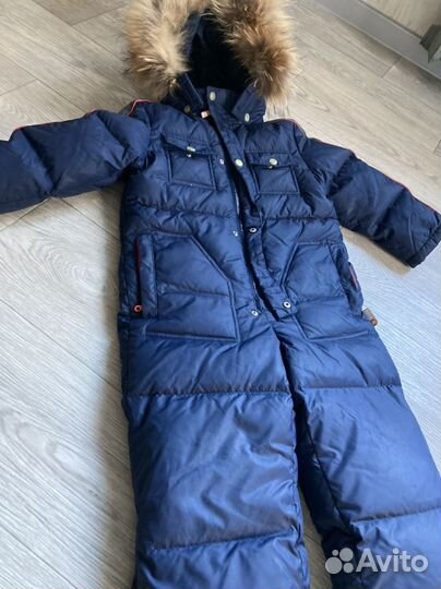 Комбинезон зимний для мальчика 110 116