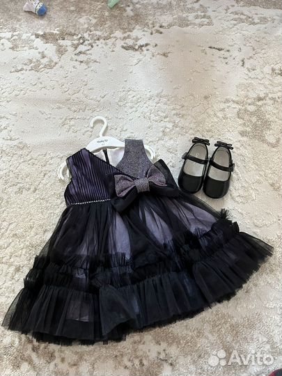 Платье на девочку 86 92