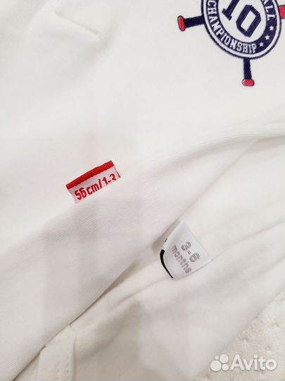 Боди для мальчика на рост 56 - 68