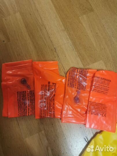 Intex круг и нарукавники