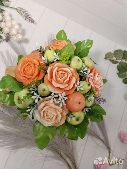 Мыльные букеты