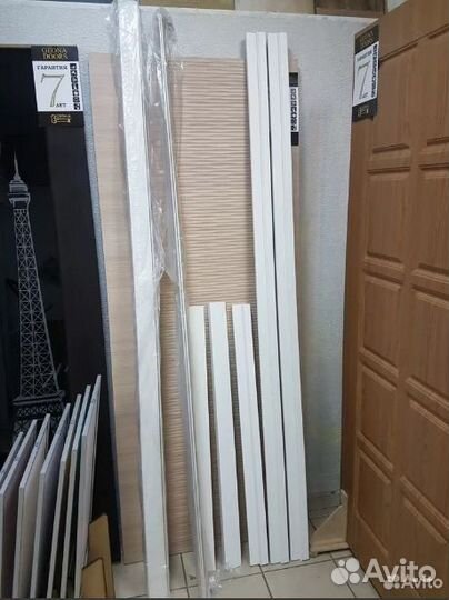 Коробка и наличники крашенные Ral 9016