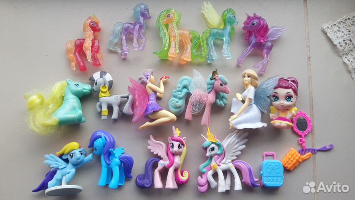 Феи и лошадки вместе