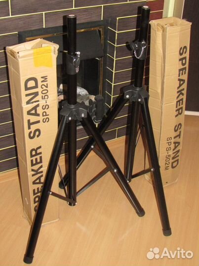 Штативы Стойки 2шт Pro Колонки Акустика складные